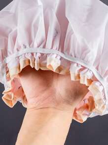 1 Gói 2 Lớp Chống Thấm Nước Cho Đầu Vòi Hoa Sen Và Bồn Tắm Trang Trí Phòng Tắm Trang Trí Mùa Thu - Hồng - Xem 2