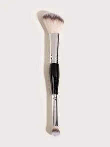 2-In-1 Dual Head Contour Brush,Foundation Brush,Concealer Brush,Blush Brush,Contour Brush,Blush Brush,Bronzer Brush,Powder Brush,Foundation Brush,Blush Brush - Black - View 1