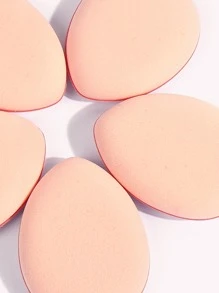 MAANGE 5 Mini Kích Thước Ngón Tay Bộ Bông Trang Điểm Mút Trang Điểm Kem Nền Che Khuyết Điểm Chi Tiết Bông Phấn Mỹ Phẩm Chuyên Nghiệp Đệm Puff Dụng Cụ Trang Điểm - Hồng - Xem 4