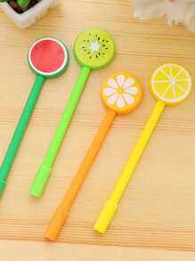 2 piezas Pluma de gel sandía - Verde Oscuro - Ver 2