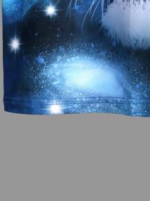 SHEIN Boys 3D Tiger Print Tee - Multicolor - View 5