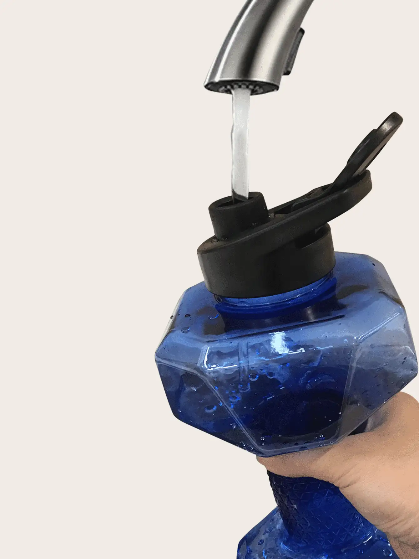 1入組注水力量訓練啞鈴 - 藍色 - 查看 4