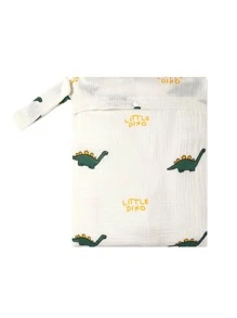 1入組恐龍圖案嬰兒尿布收納袋 - 彩色 - 查看 1