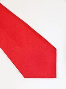 1入學校風格JK制服派對秀時尚可調節拉鍊頸帶 - 紅色 - 查看 3