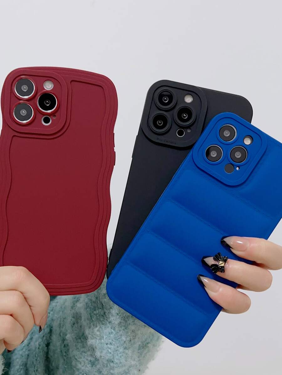 3入組素色手機殼 - 彩色 - 查看 1