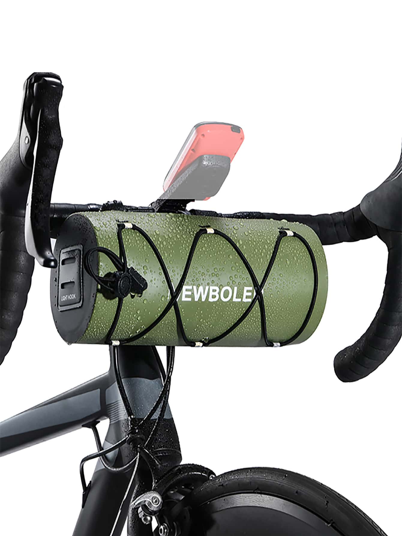 NEWBOLER Túi đựng xe đạp chống nước 1 x 2.5L - xanh quân đội - Xem 1