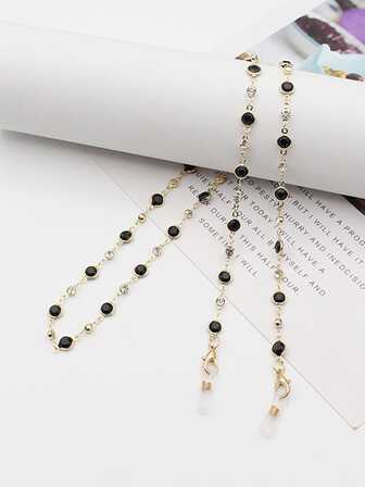 水鑽裝飾眼鏡鏈