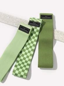 LEMONFIT運動臀部環形阻力彈力帶 - 綠色 - 查看 6