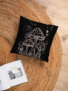ROMWE Galaxy & Mushroom Print Cushion Cover Without Filler - Multicolor - View 7