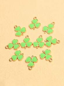10 piezas Colgante DIY trébol - Multicolor - Ver 2