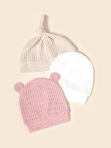 Bebé 3 piezas Sombrero unicolor - Multicolor - Ver 1