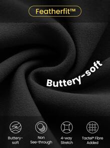 GLOWMODE FeatherFit™ Deep V Y-Back Bra Tank - Black - View 8