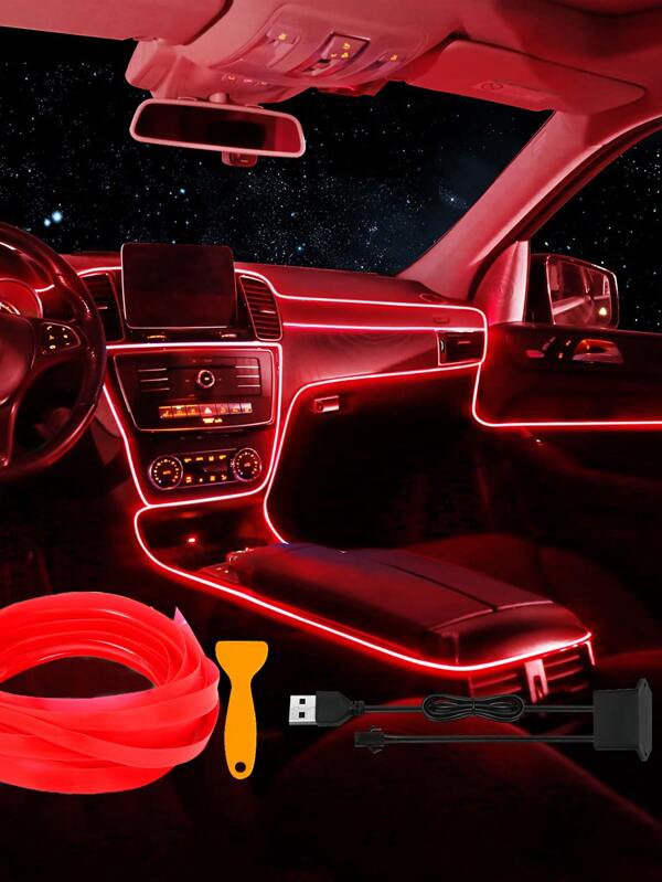 1pc Car USB Atmosphere Light
