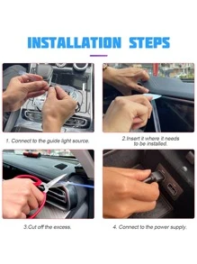 1pc Car USB Atmosphere Light