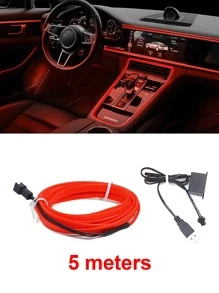 1pc Car USB Atmosphere Light