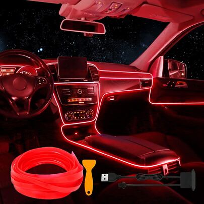 1pc Car USB Atmosphere Light