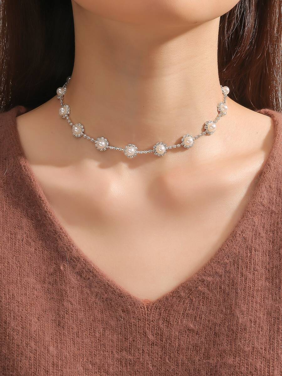 Vòng cổ - Bạc - Xem 1