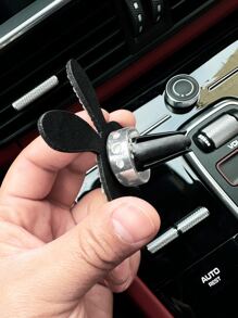 1 Gói Kim Cương Giả Hoạt Hình Thỏ Thiết Kế Lỗ Thông Khí Ô Tô Vật Trang Trí - trắng - Xem 4