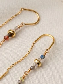 唱片裝飾耳線 - 彩色 - 查看 7