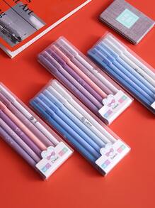 6入組愛心圖案中性筆套裝