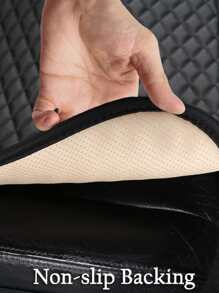 1 Gói Đệm Ghế Ô Tô Chần Bông - màu đen - Xem 5