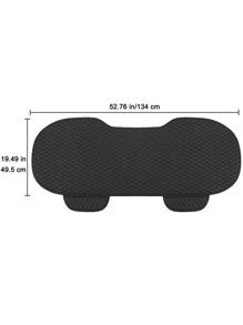 1 Gói Đệm Ghế Ô Tô Chần Bông - màu đen - Xem 6
