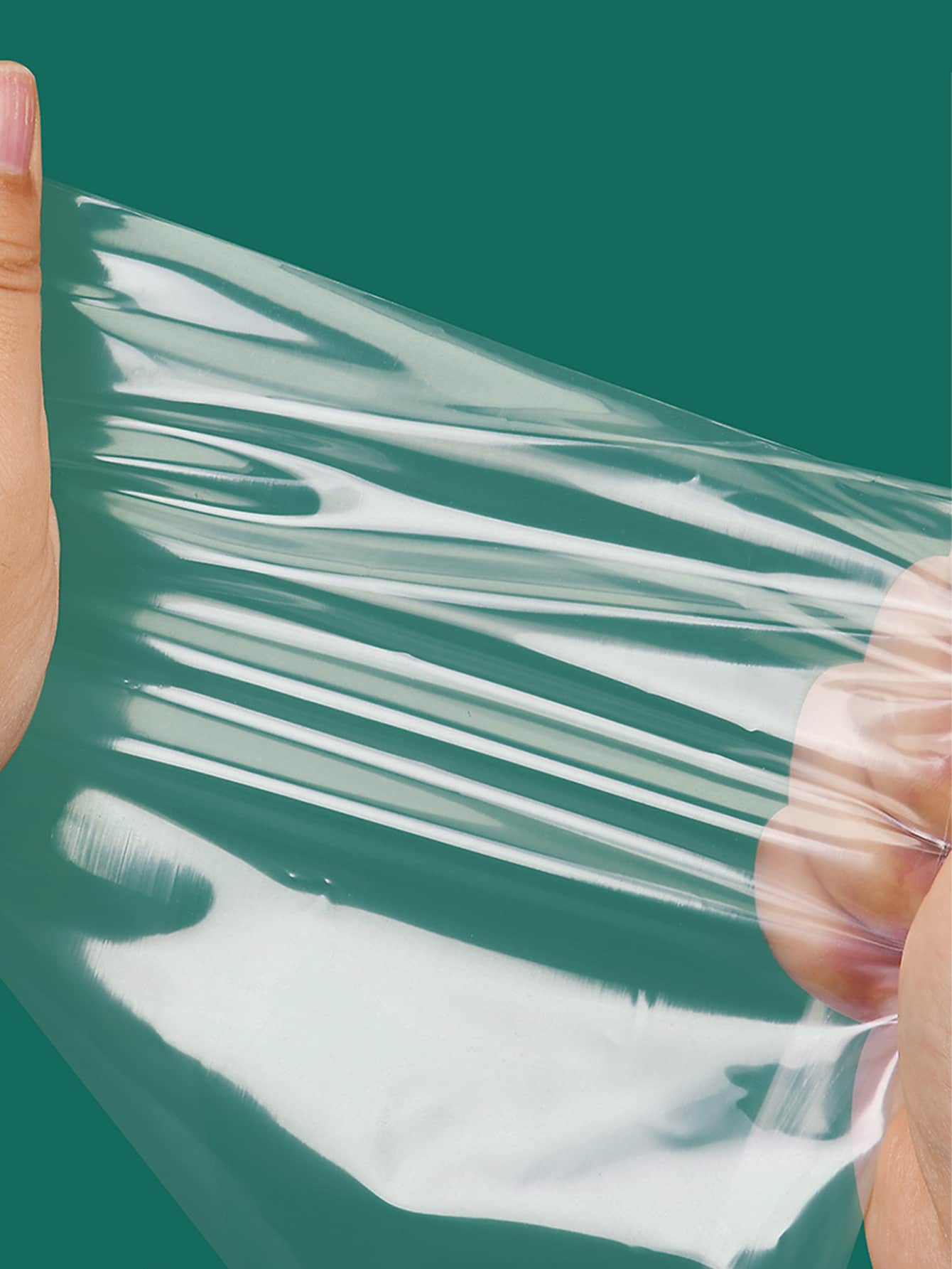 תיק טלפון עמיד למים שקוף 10 יחידות - שקוף - ראה 3