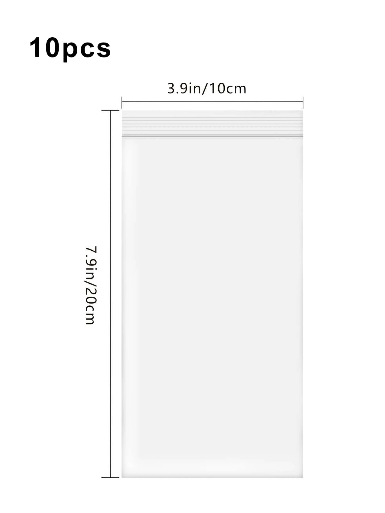 תיק טלפון עמיד למים שקוף 10 יחידות - שקוף - ראה 4