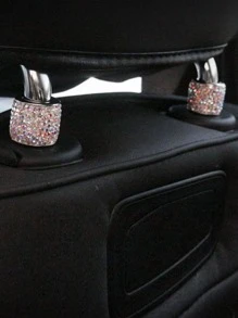 1 pieza con diamante de imitación Anillo de coche Adorno - Multicolor - Ver 1