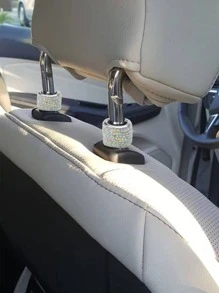 1 pieza con diamante de imitación Anillo de coche Adorno - Multicolor - Ver 2