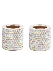 1 pieza con diamante de imitación Anillo de coche Adorno - Multicolor - Ver 7