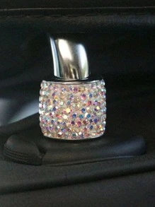 1 pieza con diamante de imitación Anillo de coche Adorno - Multicolor - Ver 5