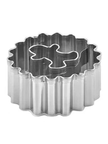 8 件 3D 圣诞饼干模具套装