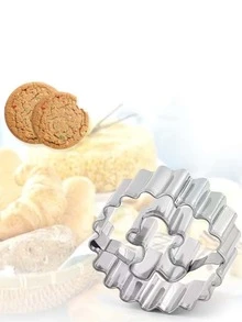 8 件 3D 圣诞饼干模具套装