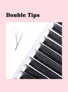 1 Caixa Yy Extensões De Cílios , Yy Tipo Natural Volume Extensão De Cílios Fosco Suave Preto Cílios , Yy Extensões De Cílios Para Chicote Artista