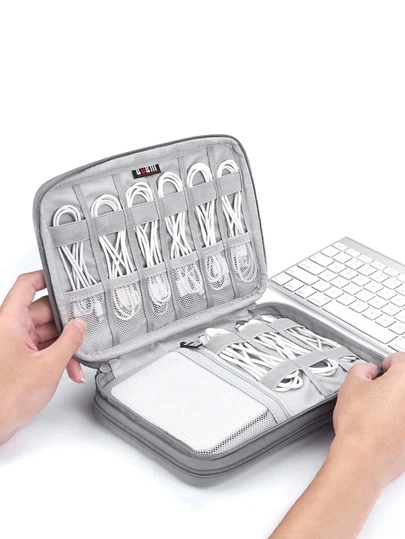 1入組便攜數據綫收納袋