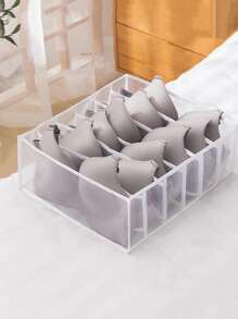 1 hộp đựng đồ lót nhiều ngăn, tủ đựng đồ hình chữ nhật bằng vải không dệt hàng ngày, đồ trang trí tủ quần áo, đồ trang trí mùa thu, đồ trang trí lễ hội, đồ trang trí phòng, đồ trang trí nhà, đồ trang trí mùa thu, đồ trang trí phòng ngủ - trắng - Xem 5