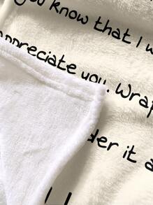 1 Chữ Đồ Họa Chăn, Chất Liệu Vải Hiện Đại Cho Mẹ Tôi Chữ Đồ Họa Giường Chăn Cho Gia Đình - Nhiều màu - Xem 3