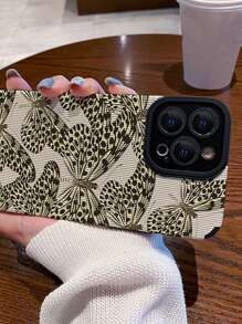 Butterfly Pattern Phone Case - Multicolor - View 3