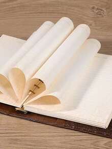 1入組復古活頁本 - 灰色 - 查看 4