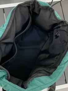 男士抽繩細節水桶包 - 彩色 - 查看 4