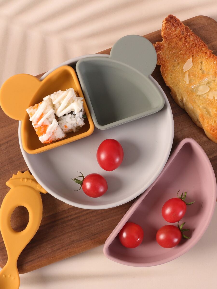 1 pieza Plato de silicona extraíble para cocina - Multicolor - Ver 1