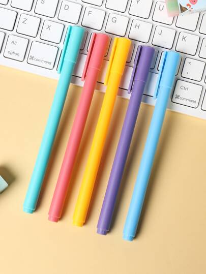 5入組混色中性筆