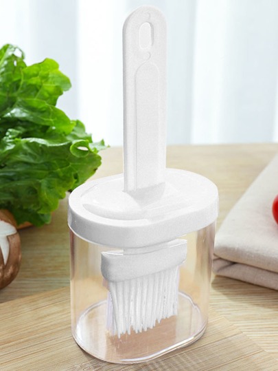 1pc Brush, Oil Brush, BBQ Brush, Silicone Sauce Brush