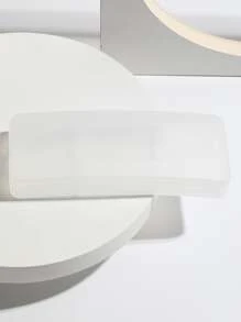 Solid Glasses Case - White - View 1