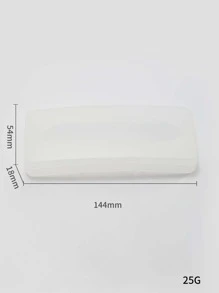 Solid Glasses Case - White - View 3