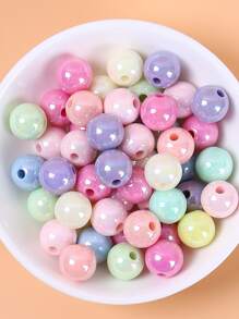 50 piezas/set Accesorio de joya DIY cuenta - Multicolor - Ver 1