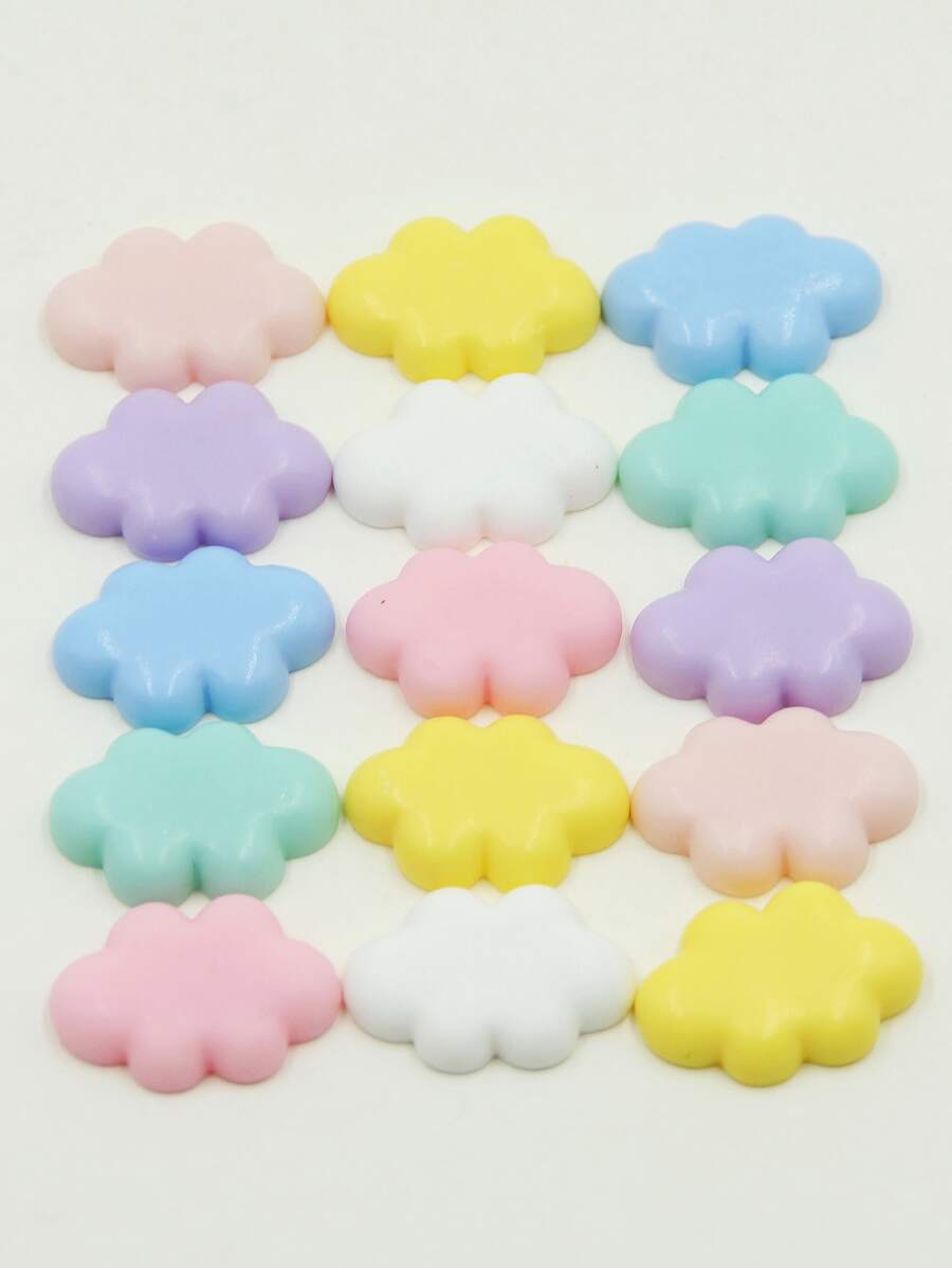 15 cái Phụ kiện tóc DIY Cloud - Nhiều màu - Xem 1