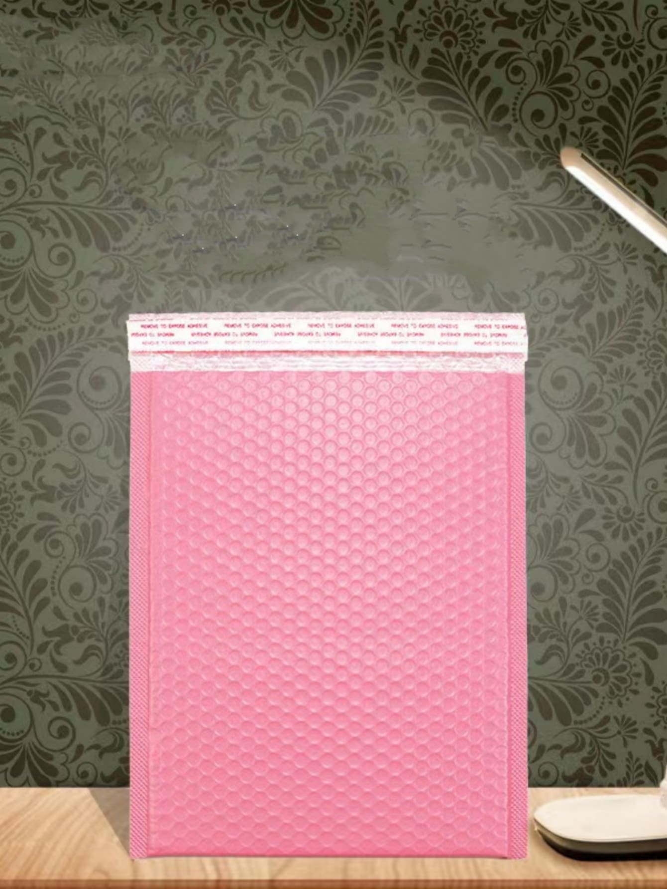 10pcs Plain Bubble Sealing Bag - Pink - View 1