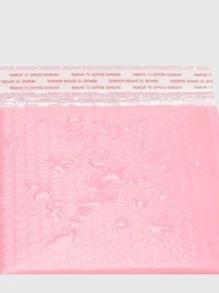 10pcs Plain Bubble Sealing Bag - Pink - View 4